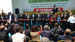 Diyarbakırda 17. Tarım, Hayvancılık, Tavukçuluk, Süt Endüstrisi ve Veterinerlik Fuarı açıldı