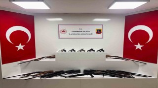 Diyarbakırda 73 adet silah ele geçirildi
