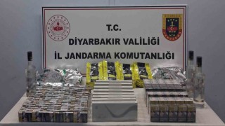 Diyarbakırda kaçakçılık olaylarında 58 şüpheli hakkında işlem yapıldı