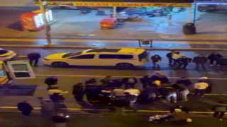 Diyarbakırda otomobil motosiklete çarptı: 1 yaralı