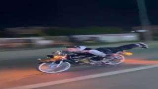Dünyanın en pahalı uzanması... 200 bin TL ceza yedi, motosikleti bağlandı