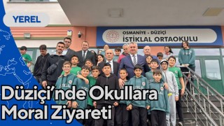 Düziçi’nde Okullara Moral Ziyareti