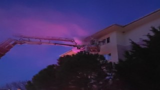 Edirnede apartman dairesinde korkutan yangın