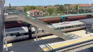 Edirnede hızlı tren heyecanı: Deneme sürüşleri başladı