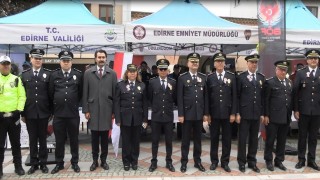 Edirnede polis teşkilatı nostaljik sergisi ilgi gördü