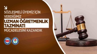 Eğitim-Bir-Senin açtığı davada sözleşmeli öğretmenler için emsal karar