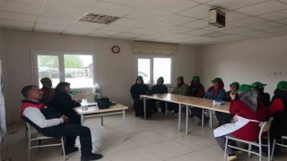 Elazığda kadın üreticilere tarım eğitimi