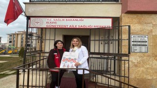 Elazığda kadına yönelik şiddetle mücadele çalışması