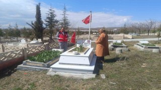 Elazığda şehit kabirleri ziyaret edildi
