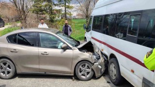 Elazığda trafik kazası: 1 yaralı