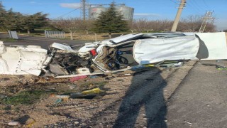 Elazığda trafik kazası: 1 yaralı