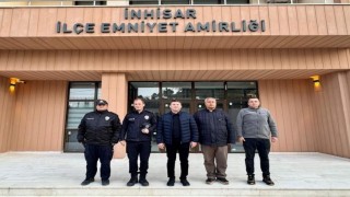 Emniyet Müdürü Çağlar yeni hizmet binası çalışmalarını inceledi