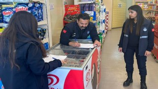 Erzincanda marketlere sıkı denetim