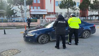 Erzincanda okul çevrelerinde güvenlik seferberliği