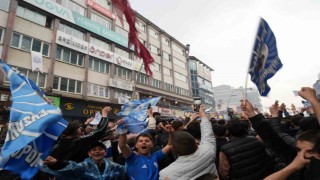Erzurumda büyük coşku: Dadaşlar Süper Ligde