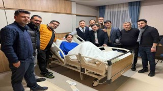 Erzurumsporda Orbanice moral ziyareti, Yakup Kırtaya 100. maç tebriği