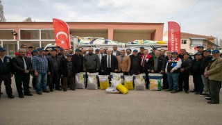 Eskişehirde üreticilere hise destekli yağlık ayçiçeği tohumu