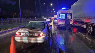 Eskişehirde zincirleme trafik kazası: 4 yaralı