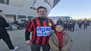 Eskişehirspor taraftarı Balıkesirspor maçı için heyecanlı