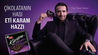 Eti Karamın yeni reklam yüzü Ulaş Tuna Astepe oldu