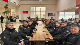 ETÜlü gençlerden polislere anlamlı sürpriz