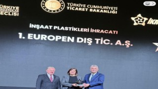 Europene büyük onur: İhracat şampiyonluğu ödülünü Bakan Ömer Bolat takdim etti