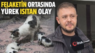 Felaketin Ortasında Yürek Isıtan Olay