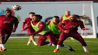 Galatasaray, Gençlerbirliği maçı hazırlıklarını sürdürdü
