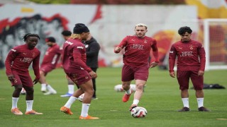 Galatasaray, Samsunspor maçı hazırlıklarını sürdürdü