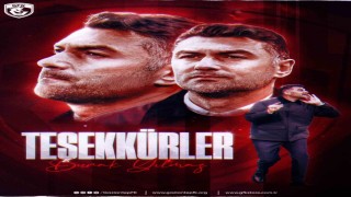 Gaziantep FKdan Burak Yılmaza teşekkür