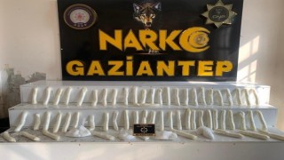 Gaziantepte 10 kilo metamfetamin ele geçirildi: 1 şahıs tutuklandı