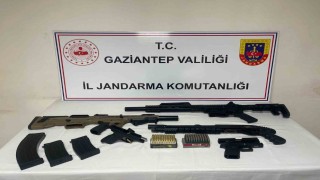 Gaziantepte 23 adet ruhsatsız silah ele geçirildi: 19 gözaltı