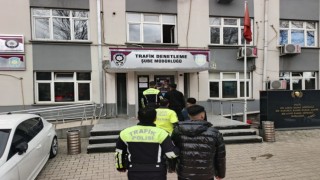 Gaziantepte konvoy yapan 3 sürücüye 272 bin TL ceza