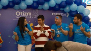 Gaziantepte otizm farkındalığı için anlamlı etkinlik