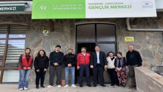 Gençlik ve Spor İl Müdürü Sarıcakaya Gençlik Merkezini ziyaret etti