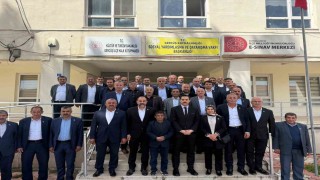 Gercüşte muhtarlar Kaymakam Uzun ile bir araya geldi