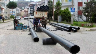 Giresunda sağlık içme suyu için asbest borular değiştiriliyor