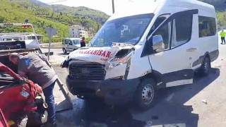 Giresunda trafik kazaları: 1 ölü, 6 yaralı