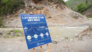 Giresun'un 1,57 milyarlık su projesine start verildi