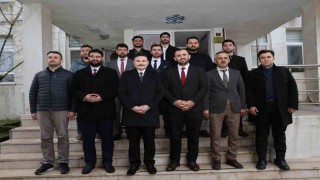 Gökçeada Kaymakamı müftülük personeliyle bir araya geldi