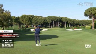 Golfün yıldızları Antalyada