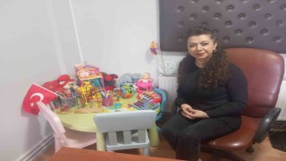 Gültepe Muhtarlığında çocuklar için oyun masası hazırlandı
