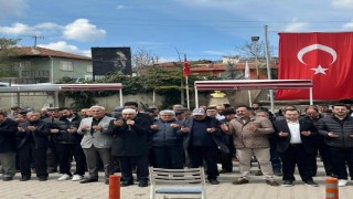 Gündüzler Mahallesinde yağmur ve şükür duası yapıldı