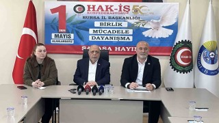 HAK-İŞ 1 Mayıs kutlamalarını Bursada gerçekleştirecek
