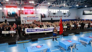 Halk Oyunları Şampiyonası Buldanda renkli görüntülere sahne oldu