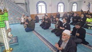 Hisarcıkta şehit polisler için mevlit okutuldu