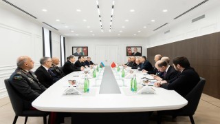 İçişleri Bakanı Çiftçi, Azerbaycanlı mevkidaşı Eyvazov ile bir araya geldi