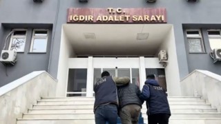 Iğdırda terör propagandası yapan şüpheli gözaltına alındı