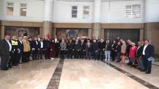 İlkadım muhtarlarıyla güvenlik toplantısı