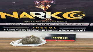 İnegölde uyuşturucu taciri tutuklandı
